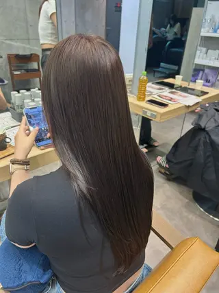 ロング shiho︎🌟/ 髪質改善カラーのヘアスタイル