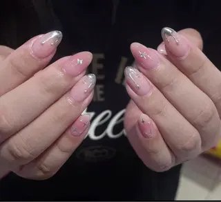 ネイル 🩷JiSu🩷 チップ長さ出し専門のネイルデザイン