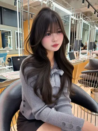 ロング カラー 【美髪矯正】 吉村　清志のヘアスタイル