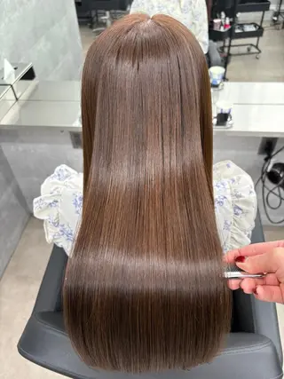 ロング カラー 髪質改善/韓国 レイヤー/店長/原島のヘアスタイル