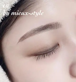 アイブロウ Na0 .en ornerのマツエク・マツパデザイン