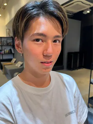 メンズ アイブロウ トレンドと似合わせ/ マンツーマン/西上楓のヘアスタイル