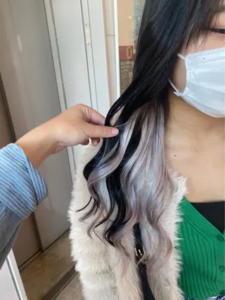 セミロング カーリーパーマ/ パーマ/SAKURAのヘアスタイル