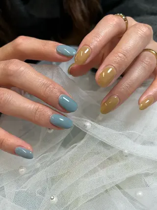 ネイル takara nail所属・takara射水高岡 マグネット韓国ポップのネイルデザイン