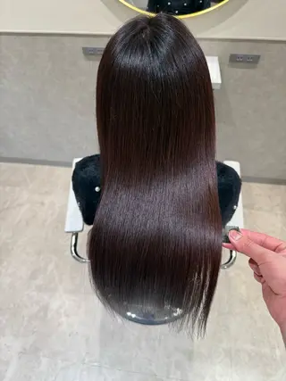 ロング カラー eN° by youres hair 銀座店所属・髪質改善/艶カラー /縮毛矯正/森田のヘアスタイル