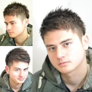 ショート メンズ 大木 拓瑞のヘアスタイル