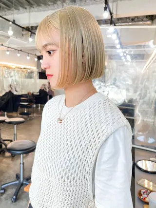 ショート カラー レイヤーカット/ 火ノ見🪡のヘアスタイル