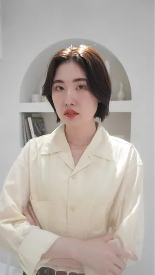 カラー 大夢 /カットモデル募集のヘアスタイル