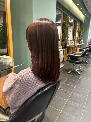 ミディアム オーガニックカラー/ 表参道/ルカのヘアスタイル