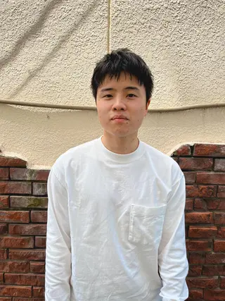 ショート メンズハイトーン/栄 /イトウタケルのヘアスタイル