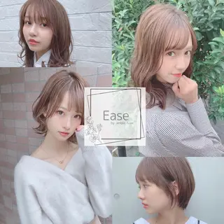 メンズ カラー ミディアム 公式 Ease by amble luxeのヘアスタイル