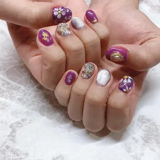 ネイル ☁️BLITZ 🎀笠原雪音🎀のネイルデザイン