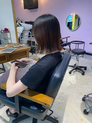 ミディアム MATTY azusaのヘアスタイル