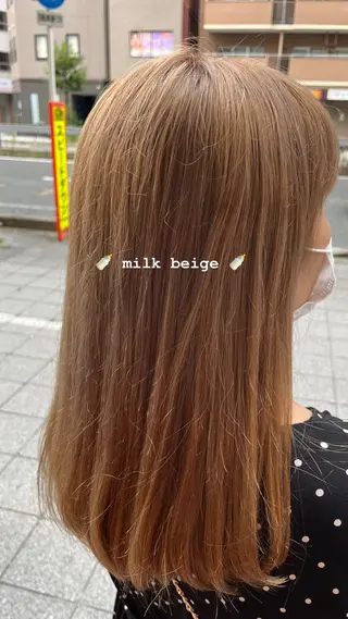 カラー aGland  taupe所属・🎧平野 ゆか🎧のヘアスタイル