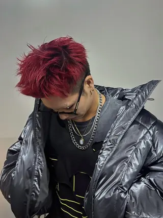 ショート カラー メンズ メンズ特化/パーマ/ 韓国ヘア/natsuのヘアスタイル