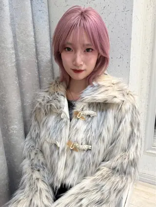 ミディアム カラー mai / linoah˚✧のヘアスタイル