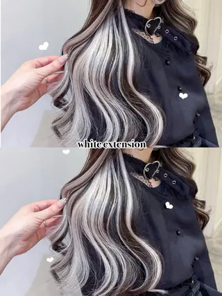 ロング 横浜🍒カット エクステ／RIEのヘアスタイル