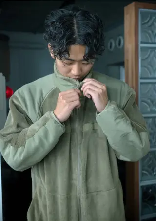 ミディアム パーマ メンズ sole所属・mitsuki 名古屋/栄のヘアスタイル