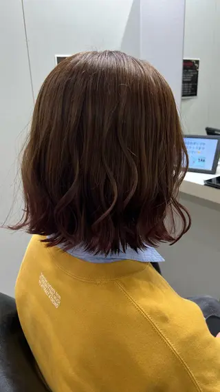 ミディアム カラー 🎀tokute ナオ🧸のヘアスタイル