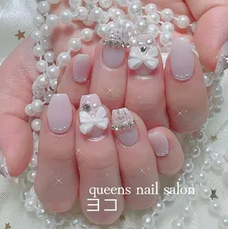 ネイル queensnail 🧸mikiのネイルデザイン
