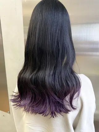 ロング カラー 🥣 hashi 🛋️のヘアスタイル