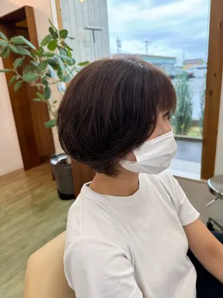 ショート カラー May hair【メイヘア】所属・サイトウ ヒトミ 【メイヘア】のヘアスタイル