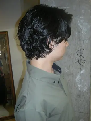 ショート パーマ メンズ GATTACA所属・太陽 GATTACAのヘアスタイル