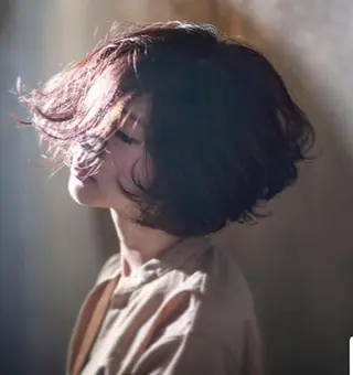 ショート カラー パーマ アートディレクター のぐちのヘアスタイル