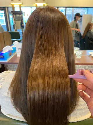 セミロング カラー 代官山/恵比寿所属・髪質改善/縮毛矯正 専門　代官山/恵比寿のヘアスタイル