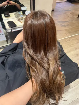 ロング カラー 友松 世奈のマツエク・マツパデザイン