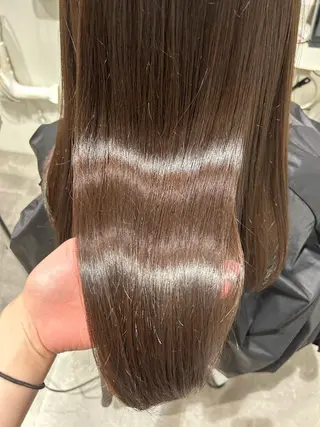 ロング カラー トキタ アオイのヘアスタイル