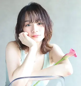 カラー 推し活カラー◎ saayaのヘアスタイル