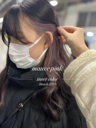 ロング カラー ayane 🩵のヘアスタイル