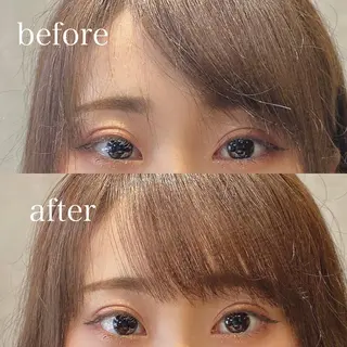 セミロング 岩崎 昭憲のヘアスタイル