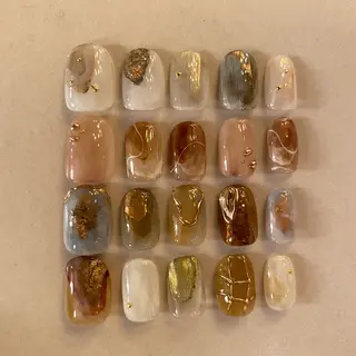 ネイル 渋谷ニュアンスネイル SYURI🫧のネイルデザイン