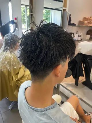 メンズ in'dex hair錦糸町店所属・無料カット×透明感 カラーのヘアスタイル