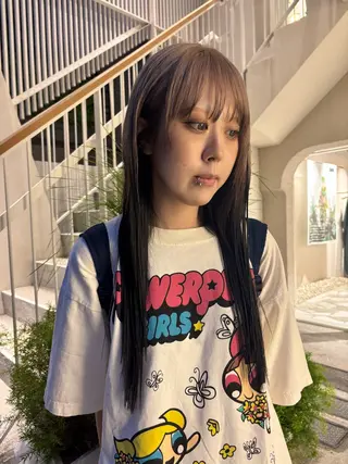 ロング 抜け感レイヤー🎶 ハイトーン/りりのヘアスタイル