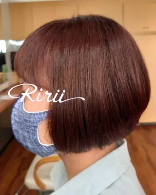 ショート カラー 工藤 和也のヘアスタイル