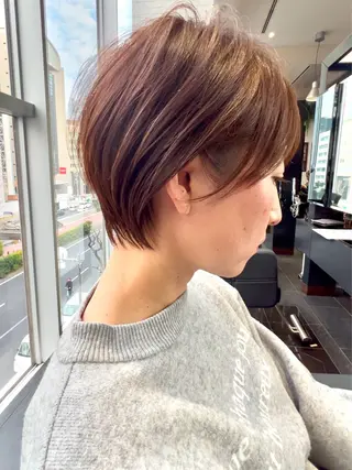 ショート 上野 竜馬のヘアスタイル