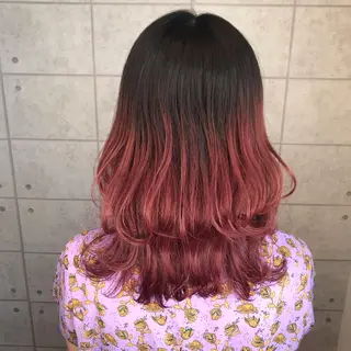 ロング カラー knock【ノック】所属・烏丸韓国ヘア🇰🇷 ayaka🎀のヘアスタイル