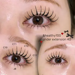 マツエク・マツパ olivia  瀬戸 ❤︎アンドヘルシーのマツエク・マツパデザイン