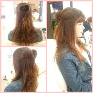 ロング ヘアアレンジ Hair VERDEのヘアスタイル