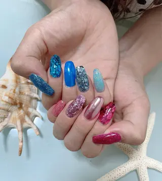 ネイル 🌙🫧CHARME (RUKA)🦋🫧のネイルデザイン