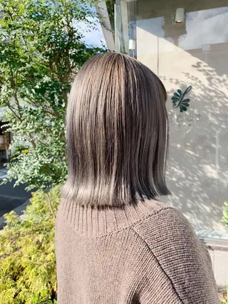 ミディアム カラー unöi所属・3月Open unöi  ホナミのヘアスタイル