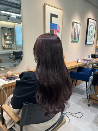 ロング カラー Elilume所属・瀧澤 美月のヘアスタイル