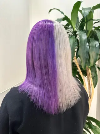 セミロング カラー 🦋レイヤーカット ミドリカワ🦋のヘアスタイル