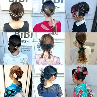 ヘアアレンジ BiBi-NEXT-所属・茂木 あゆかのヘアスタイル