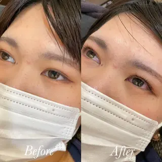 マツエク・マツパ aya/小顔レイヤー /柔らかカラーのヘアスタイル