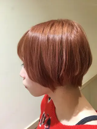 ショート カラー scene.池袋所属・scene. haraのヘアスタイル