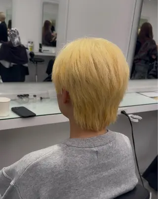 ロング カラー ヘアアレンジ 透け上品ハイトーン 職人ゆうと🤍のヘアスタイル